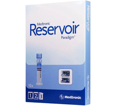 MiniMed Paradigm Reservoir 3ml - Box of 10