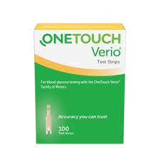 ONE TOUCH VERIO TEST STRIPS 100CT